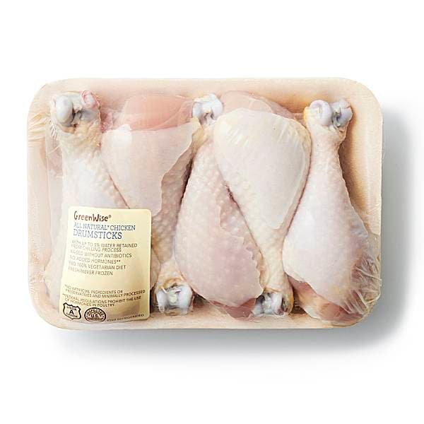 Greenwise Chicken Drumsticks, Usda Grade A, Raised Without Antibiotics