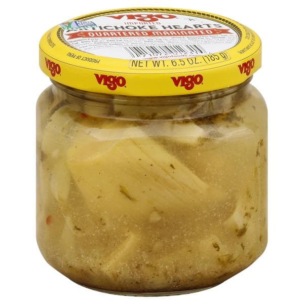 Vigo Artichoke Hearts, Quartered Marinated