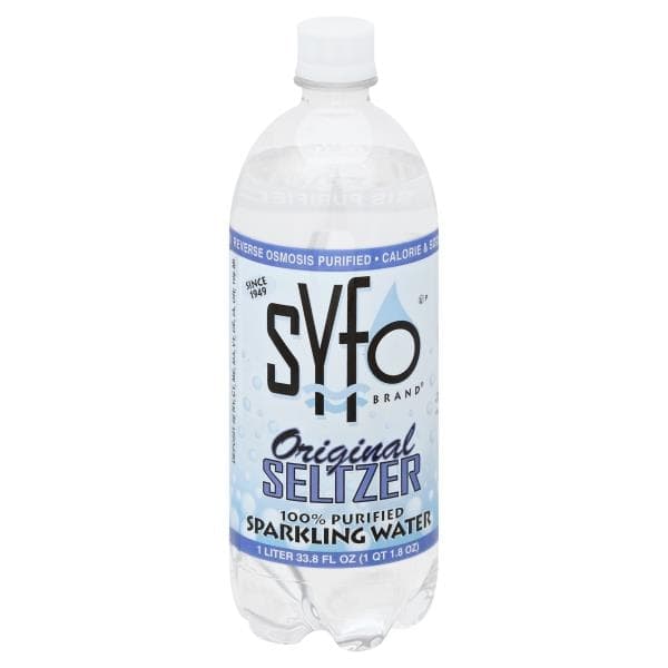 Syfo Sparkling Water, Original Seltzer