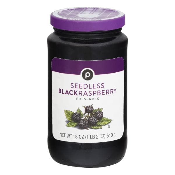 Publix Seedless Black Raspberry Preserves