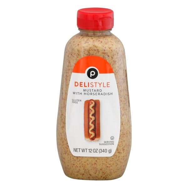 Publix Mustard, With Horseradish, Deli Style