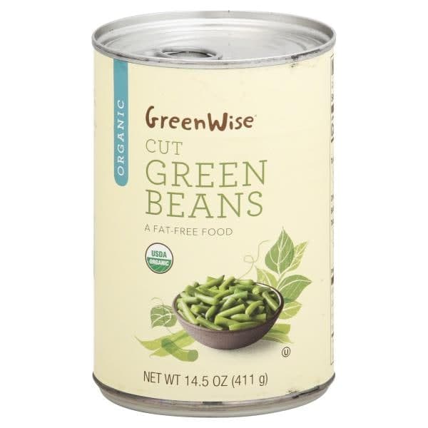 Greenwise Green Beans, Organic, Cut