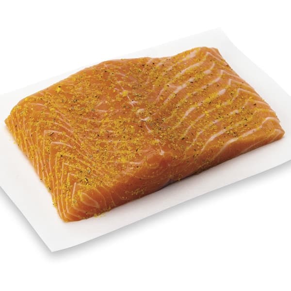 Salmon Fillets, Lemon-Herb-Seasoned Fresh, Ready-To-Cook
