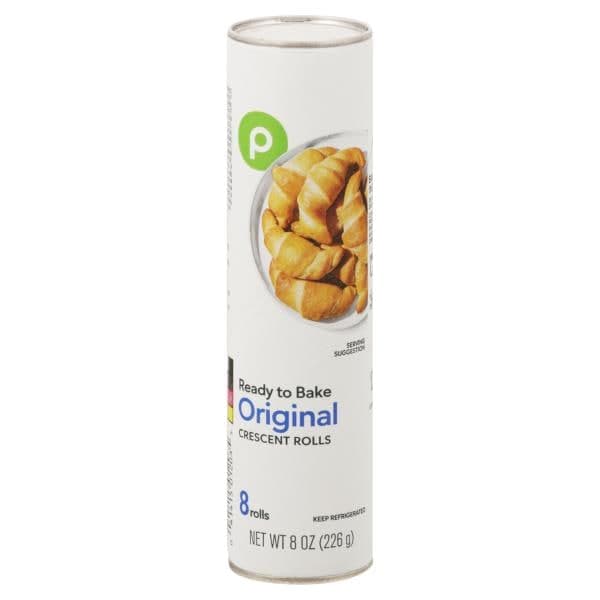 Publix Crescent Rolls, Ready To Bake, Original