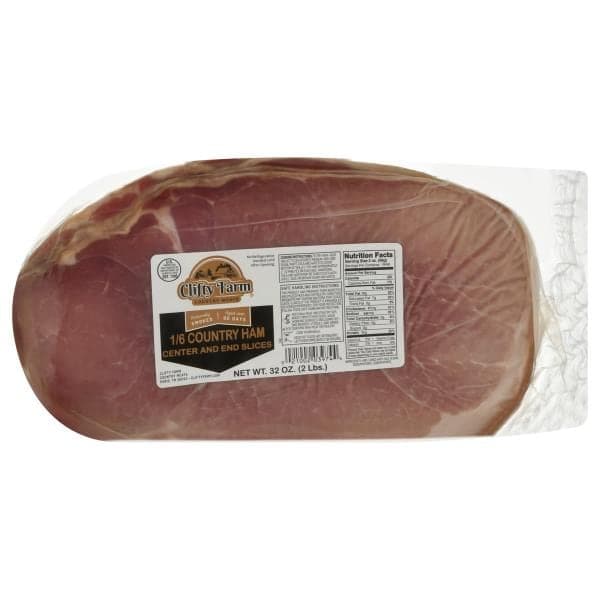 Clifty Farm Country Ham, 1/6, Center And End