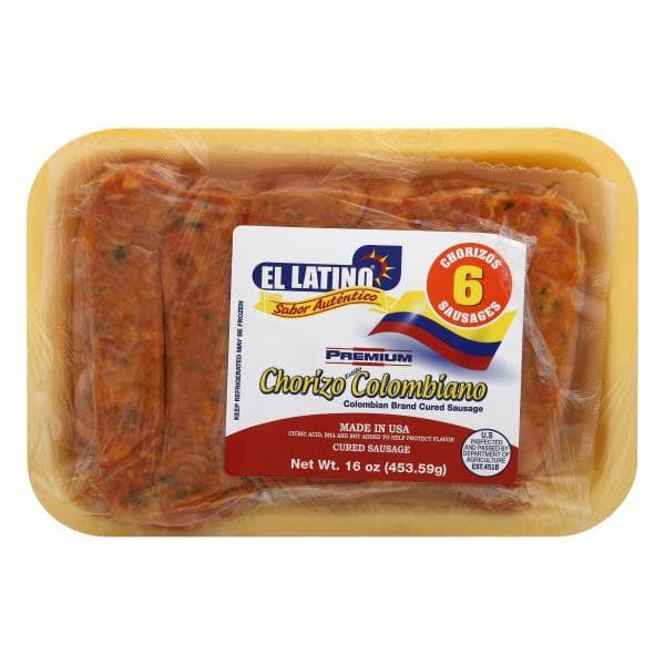 El Latino Cured Sausage, Columbian Brand
