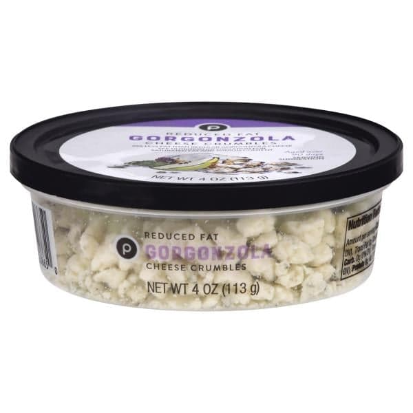 Publix Crumbled Gorgonzola Cheese Reduced-Fat, Crumbled Cheese