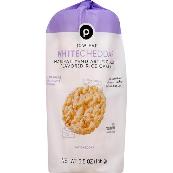 Publix Low Fat White Cheddar Rice Cakes