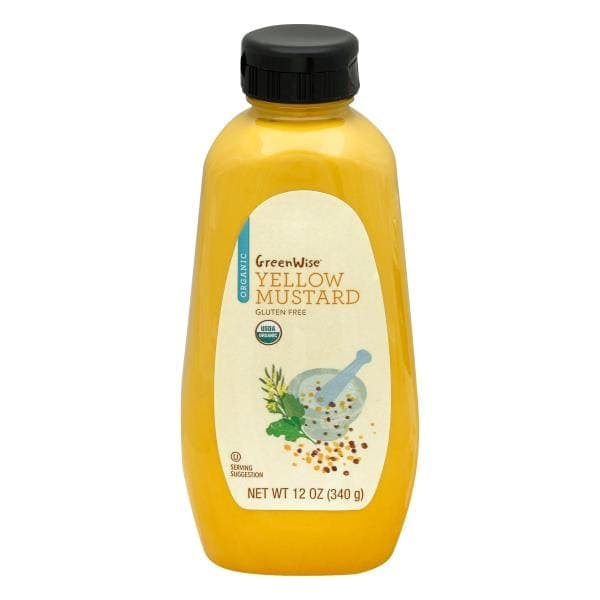 Greenwise Mustard, Organic, Yellow