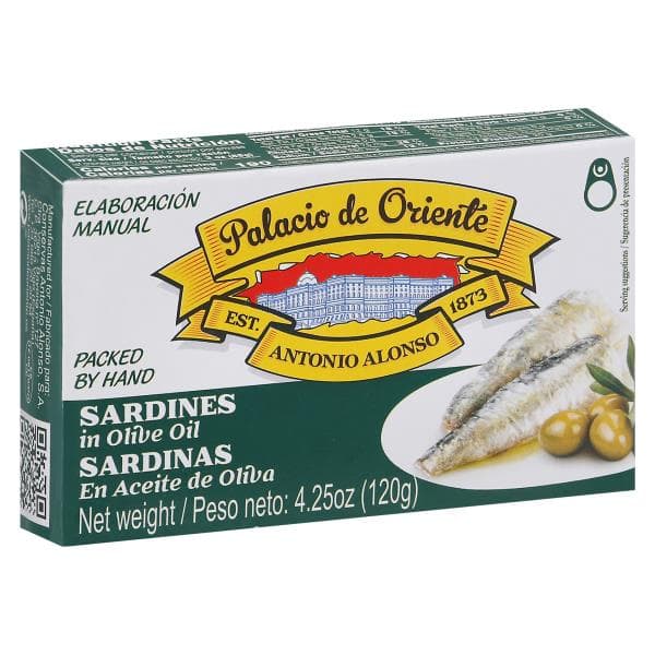 Palacio De Oriente Sardines In Olive Oil