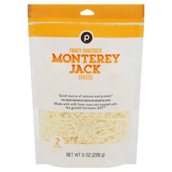 Publix Monterey Jack, Shredded Cheese