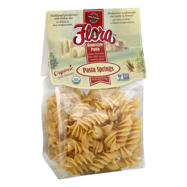 Flora Pasta Springs, Organic, Homestyle