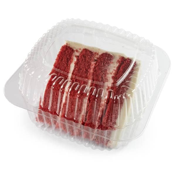 Cake Slice Red Vel Cream Cheese
