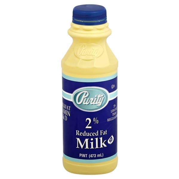 Purity Milk, Reduced Fat, 2% Milkfat