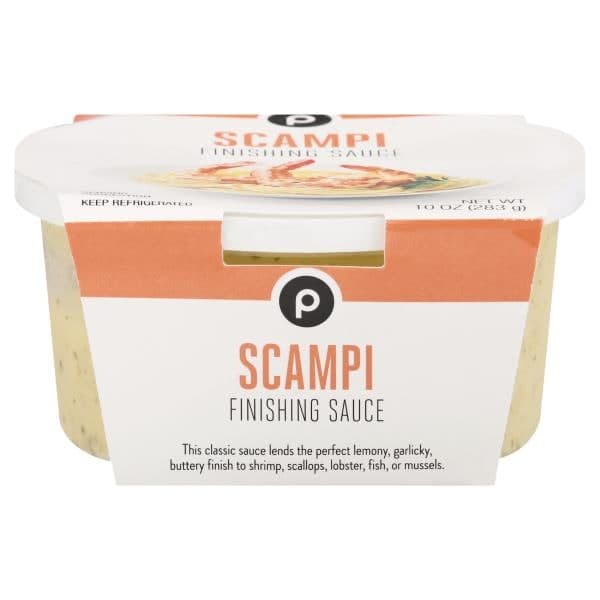 Publix Scampi Finishing Sauce, Located In The Seafood Department