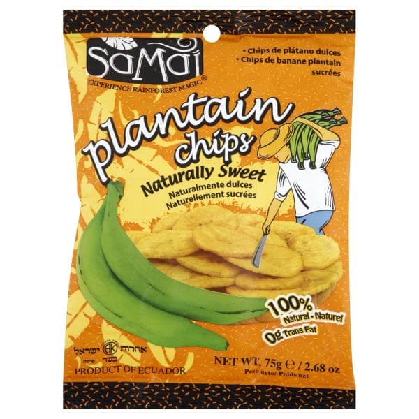Samai Chips, Plantain, Naturally Sweet