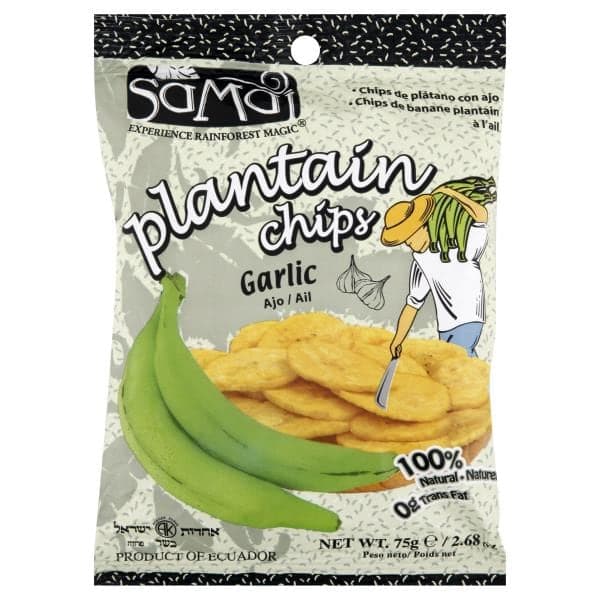 Samai Chips, Plantain, Garlic