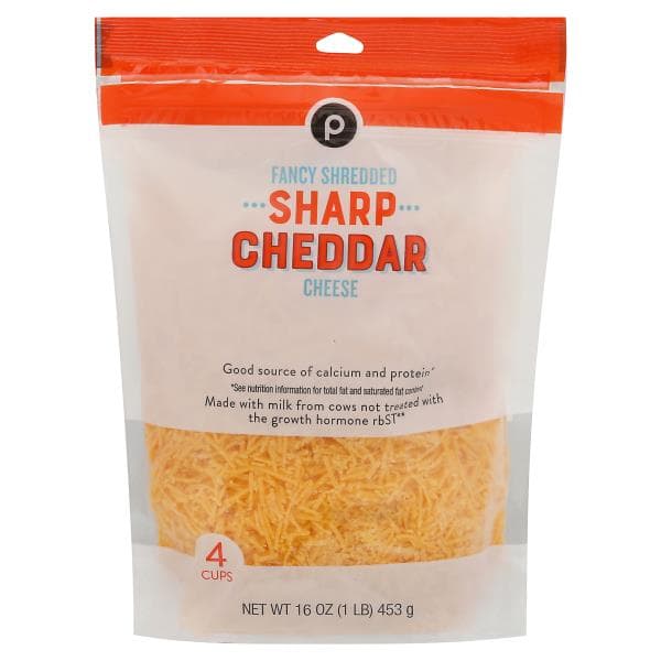 Publix Fancy Shredded Sharp Cheddar Cheese