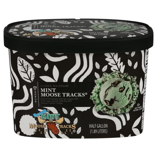 Publix Premium Ice Cream, Classic, Mint Moose Tracks
