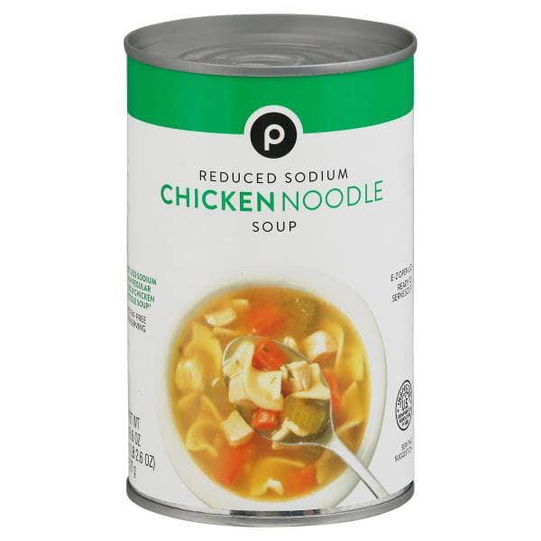 Publix Soup, Reduced Sodium, Chicken Noodle