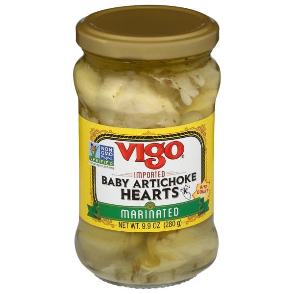 Vigo Artichoke, Baby, Hearts, Marinated