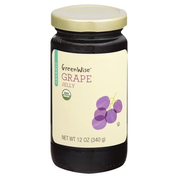 Greenwise Jelly, Organic, Grape