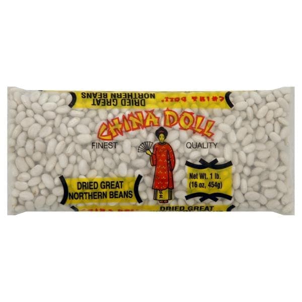 China Doll Great Northern Beans, Dried