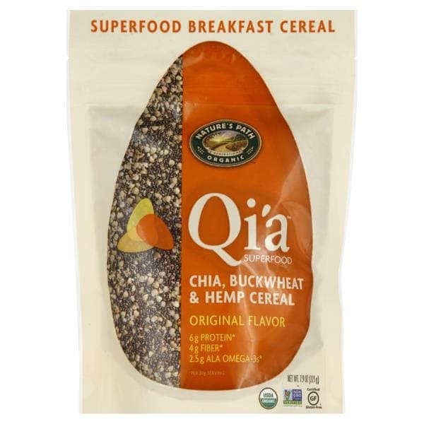 Nature'S Path Organic Organic Superfood Breakfast Cereal, Qi'A, Chia, Buckwheat & Hemp, Original Flavor