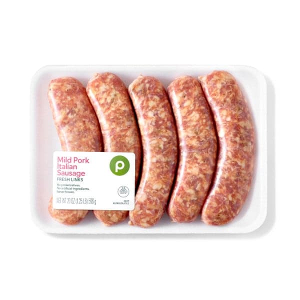 Publix Mild Italian Pork Sausage, Our Exclusive Recipe