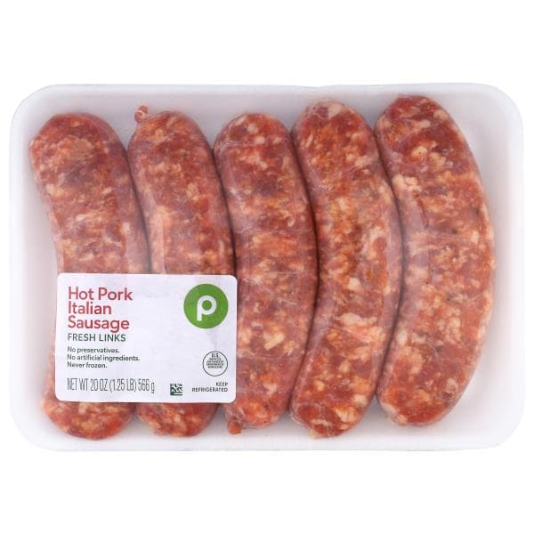 Publix Hot Italian Pork Sausage, Our Exclusive Recipe