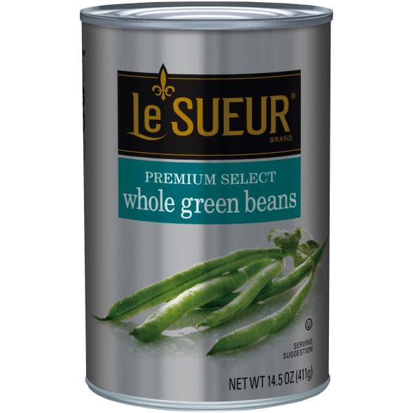 Le Sueur Green Beans, Whole, Premium Select
