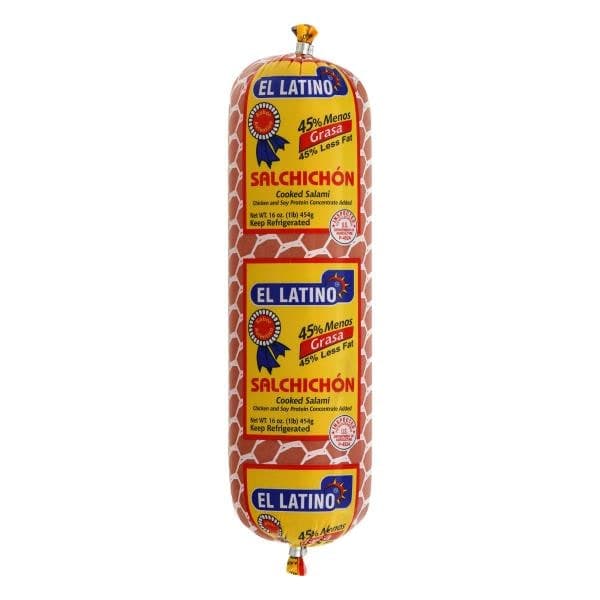 El Latino Salami, Salchichon, Cooked