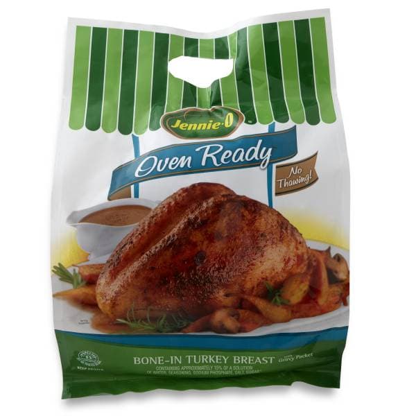 Jennie-O Oven Ready Bone-In Breast Of Turkey, Homestyle