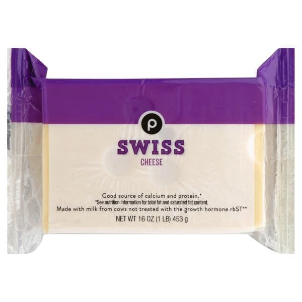 Publix Swiss, Chunk Cheese