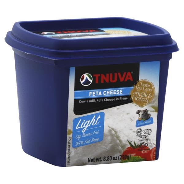 Tnuva Cheese, Feta, Light, Cow'S Milk