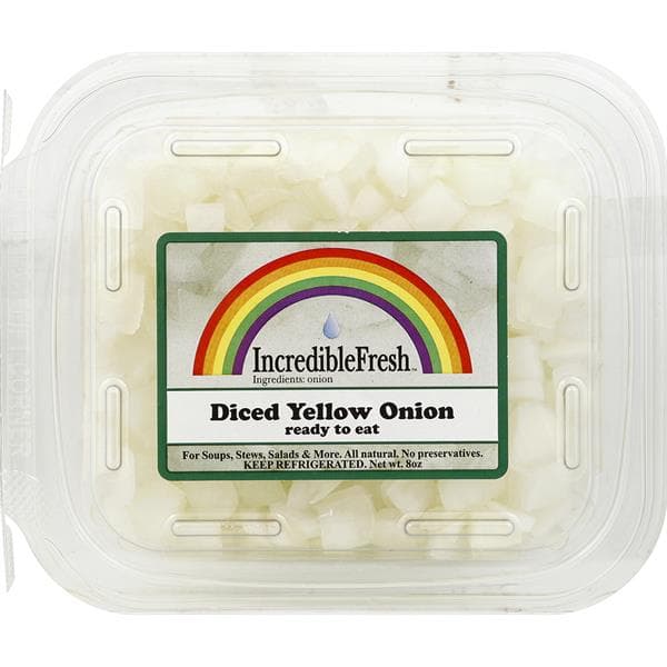 Incrediblefresh Onion, Yellow, Diced