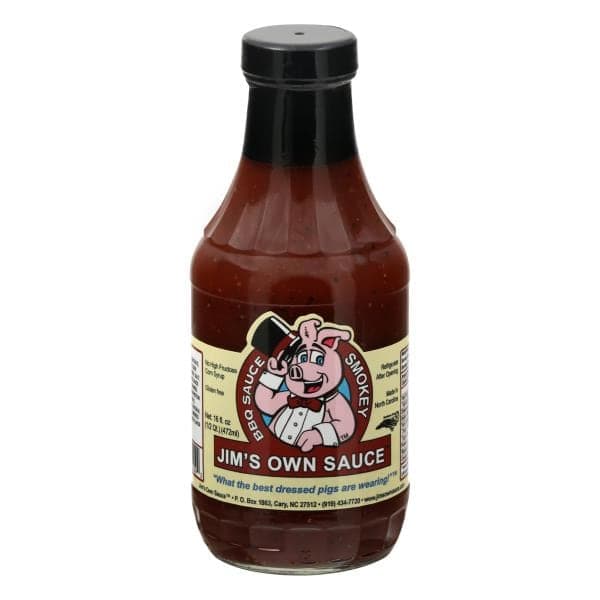 Jims Own Sauce Bbq Sauce, Smokey