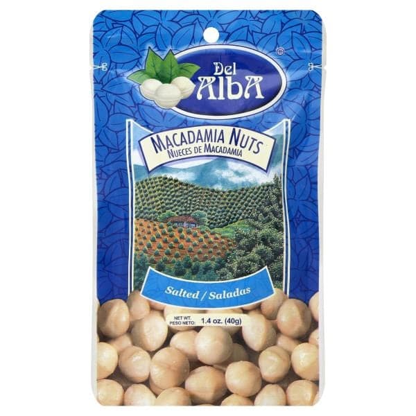 Del Alba Macadamia Nuts, Salted