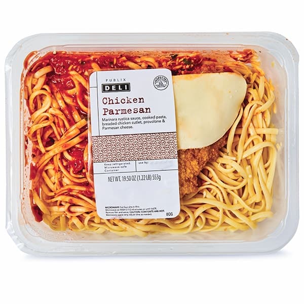 Publix Deli Grab & Go Meal, Chicken Parmesan