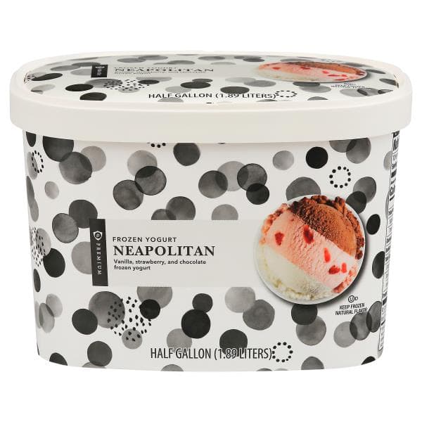 Publix Premium  Yogurt, Neapolitan