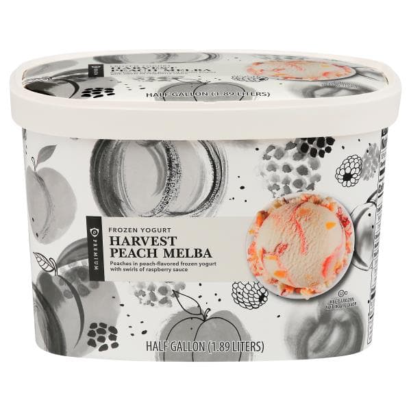 Publix Premium  Yogurt, Harvest Peach Melba
