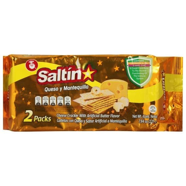 Saltin Cheese Cracker, Butter Flavor