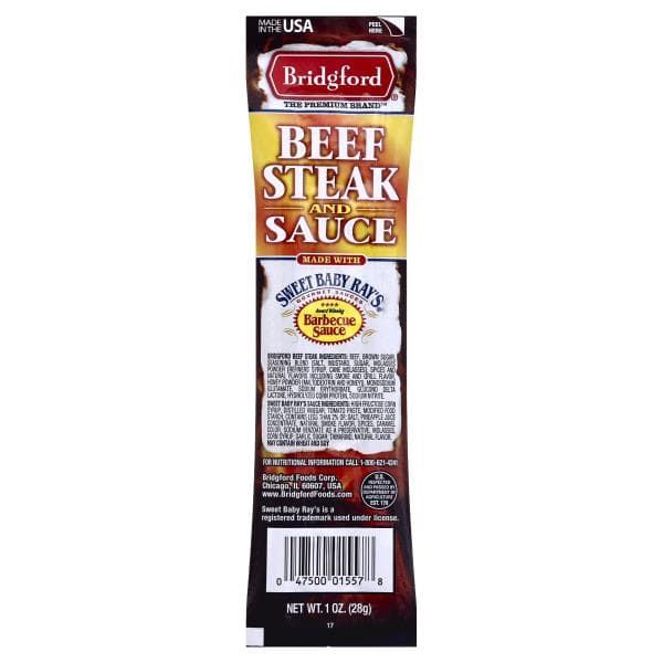 Bridgford Beef Steak And Sauce