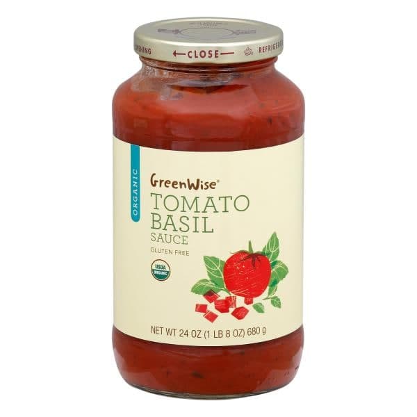 Greenwise Sauce, Organic, Tomato Basil