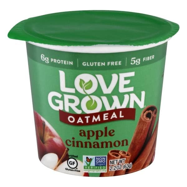 Love Grown Oatmeal, Apple Cinnamon