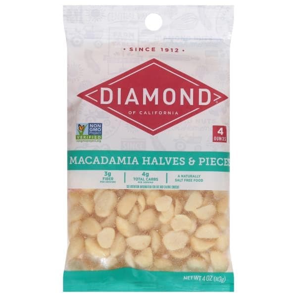 Diamond Macadamia, Halves &