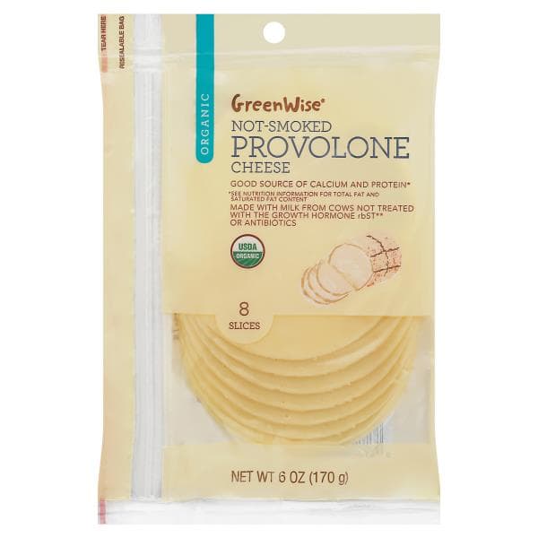 Greenwise Organic Provolone, Cheese