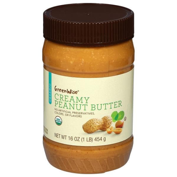 Greenwise Peanut Butter, Organic, Creamy