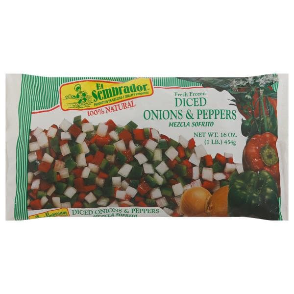 El Sembrador Onions & Peppers, Diced