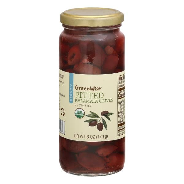 Greenwise Organic Pitted Kalamata Olives